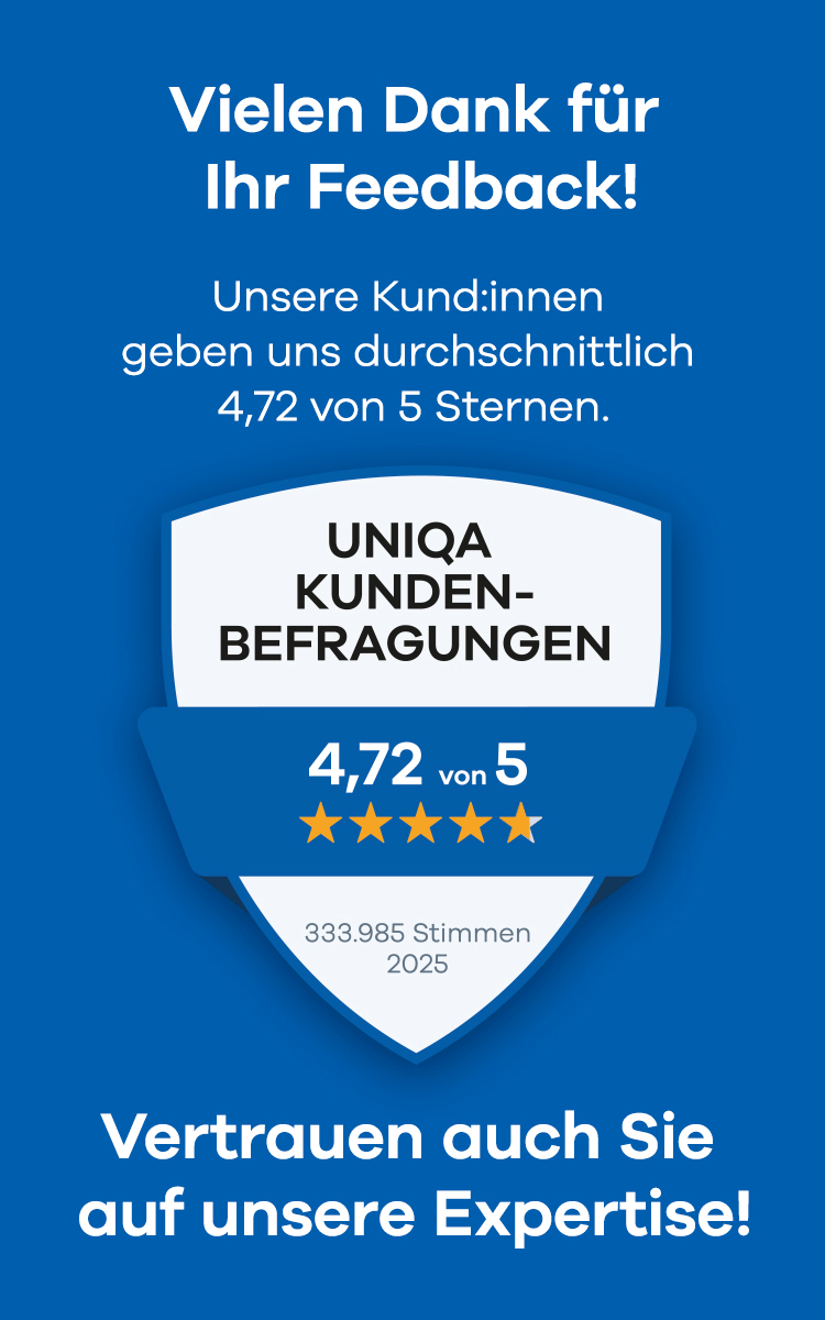 Vertrauen auch Sie auf unsere Expertise!